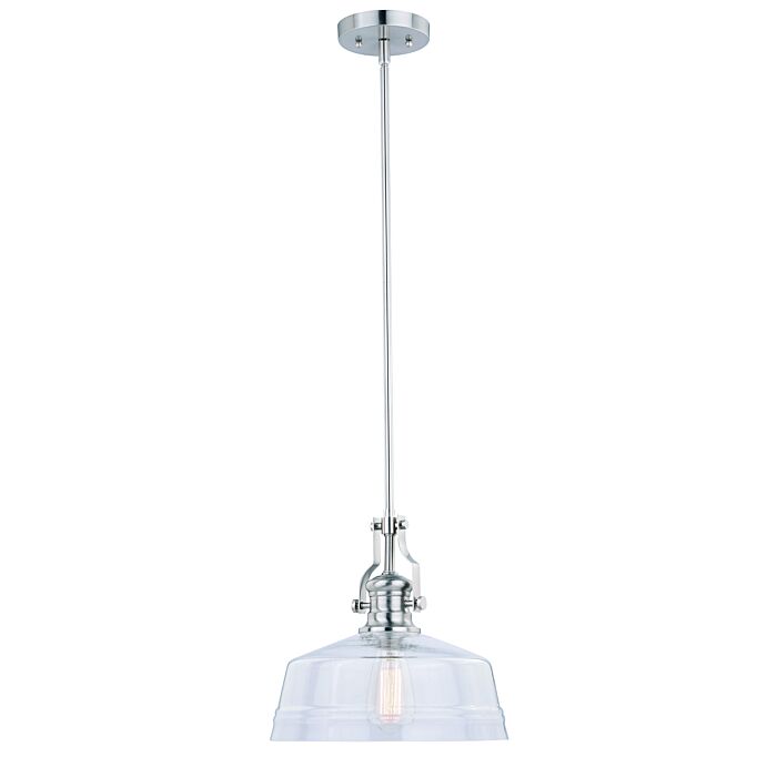 Beloit 1-Light Pendant in Satin Nickel