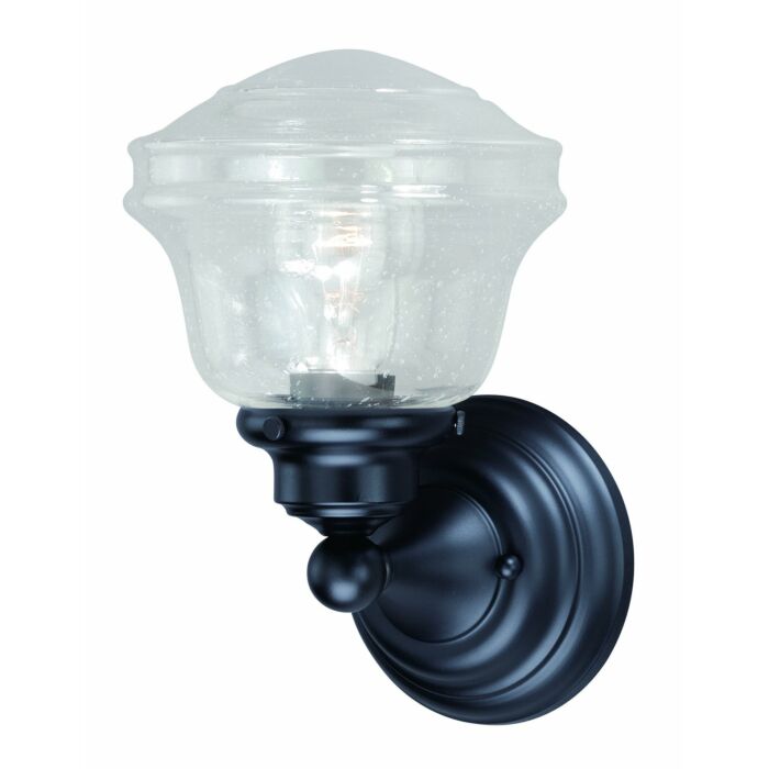 Huntley 1-Light Bathroom Vanity Light in Oil Rubbed Bronze