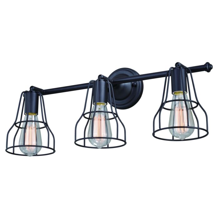 Clybourn 3-Light Bathroom Vanity Light in Oil Rubbed Bronze