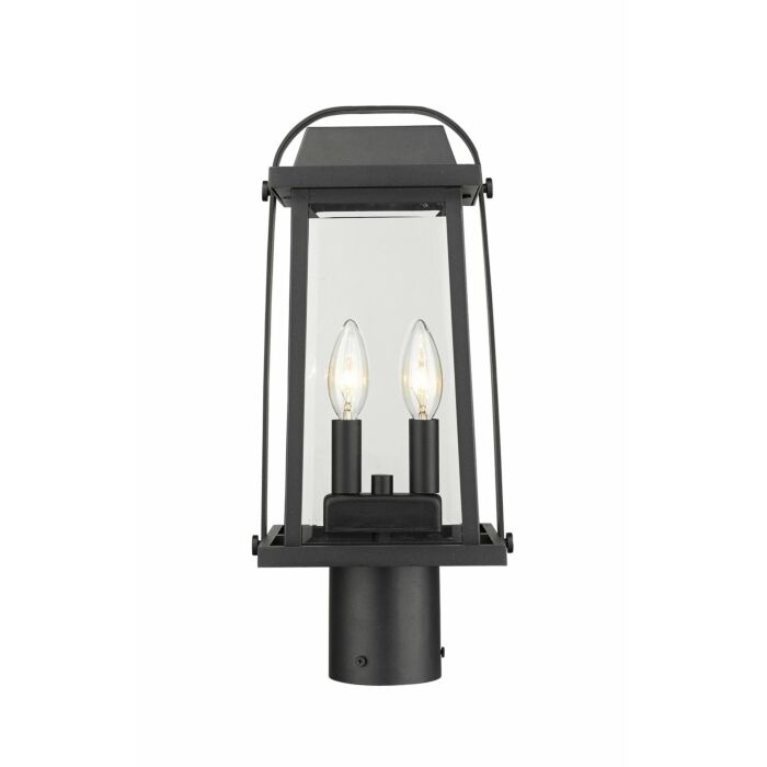 Two Light Outdoor Post Mount Fixture