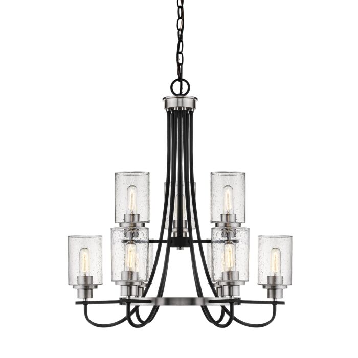 Nine Light Chandelier by Millennium