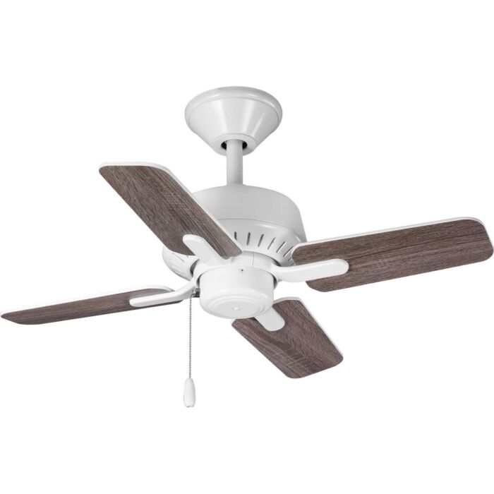 Drift 32" Hanging Ceiling Fan in White