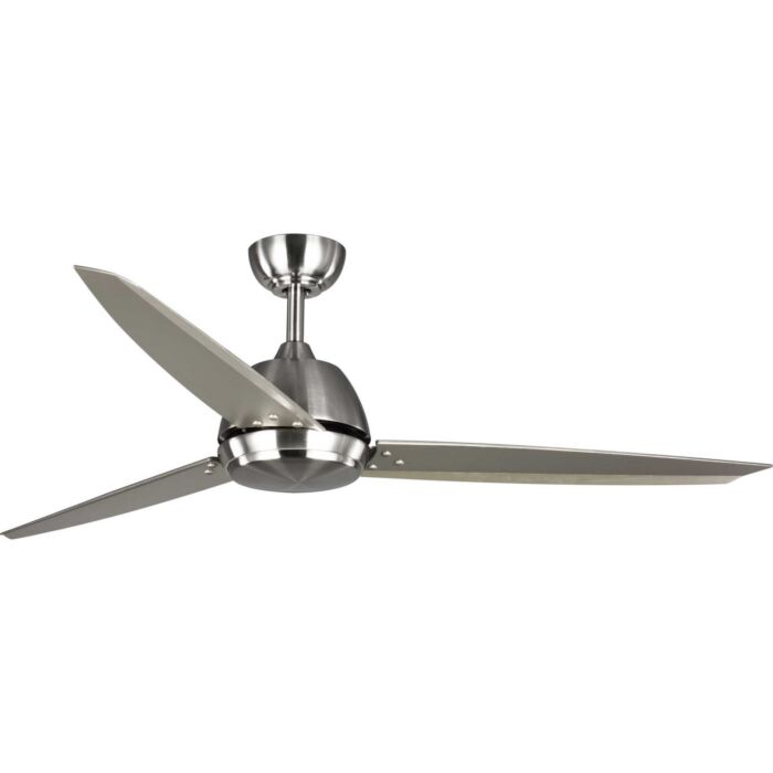 Oriole 1-Light 60" Hanging Ceiling Fan in Brushed Nickel