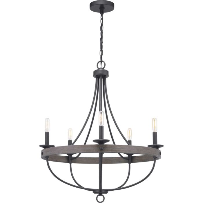 Gulliver 5-Light Chandelier in Graphite