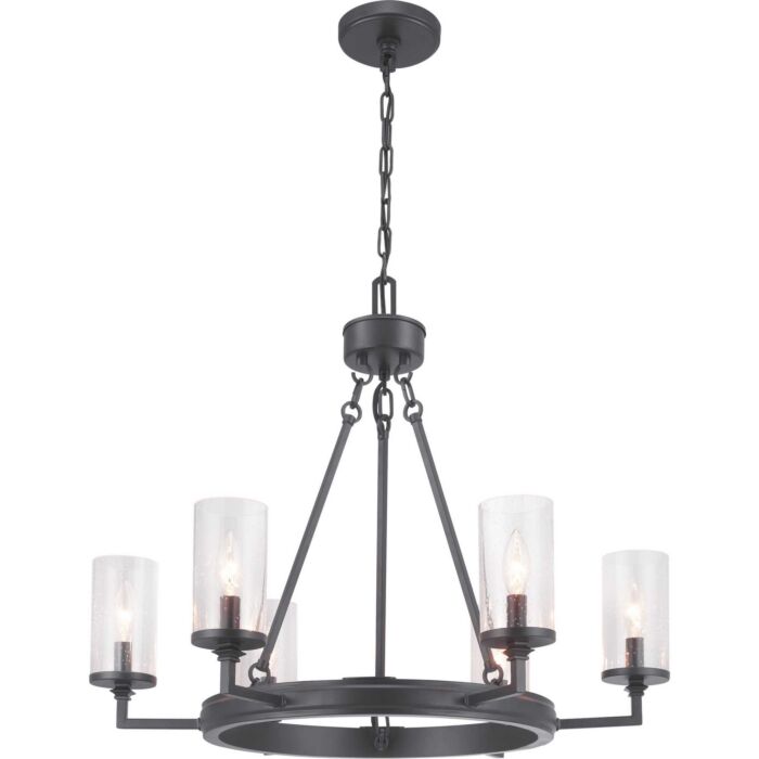 Gresham 6-Light Chandelier in Graphite