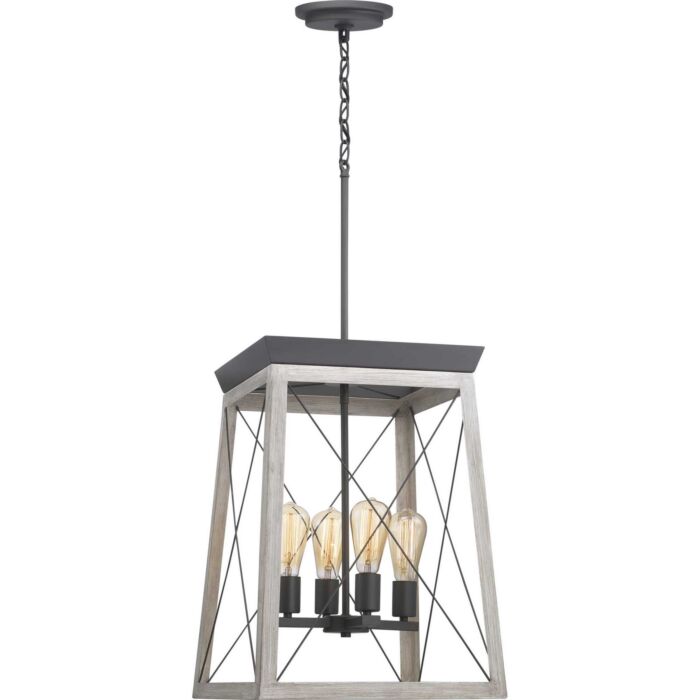 Briarwood 4-Light Foyer Pendant in Graphite