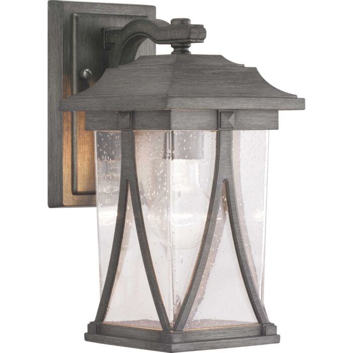 Abbott 1-Light Wall Lantern in Antique Pewter