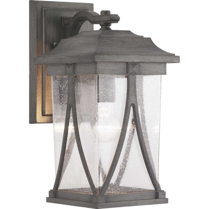 Abbott 1-Light Wall Lantern in Antique Pewter