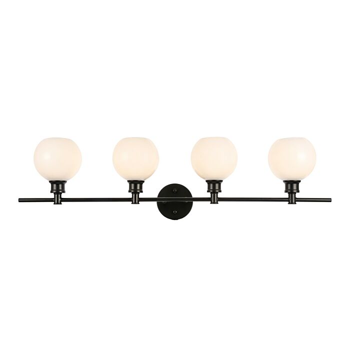 Collier 4-Light Wall Sconce in Black