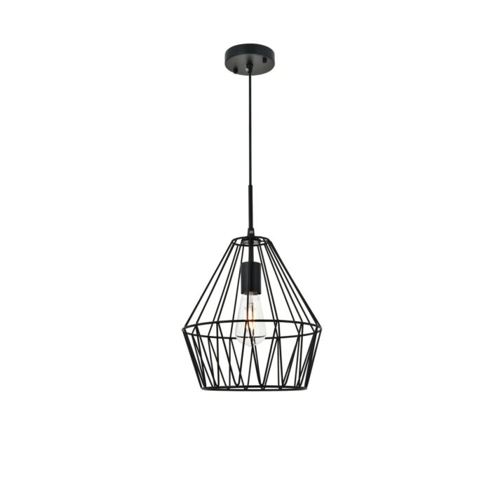 Candor 1-Light Pendant in black