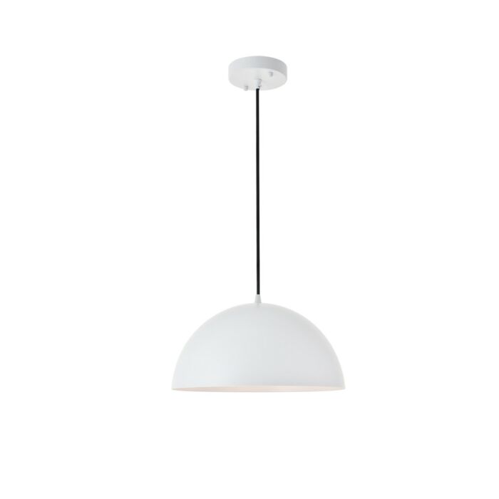 Forte 1-Light Pendant in White