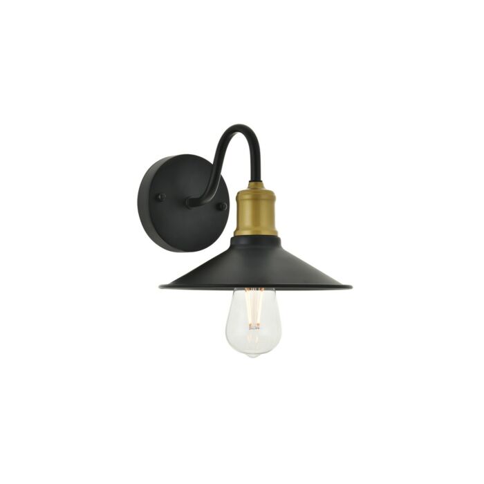 Etude 1-Light Wall Sconce in brass