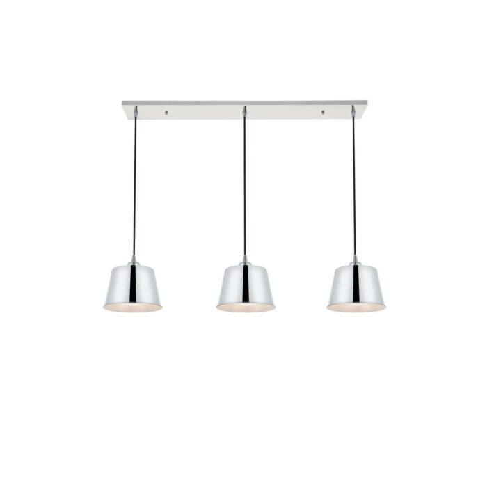 Nota 3-Light Pendant in Chrome