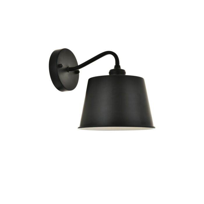 Nota 1-Light Wall Sconce in black