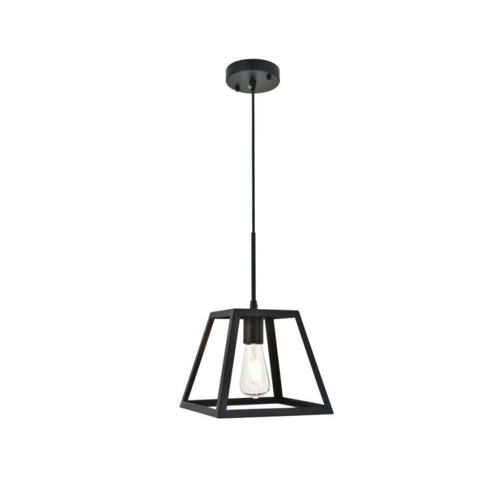 Resolute 1-Light Pendant in black