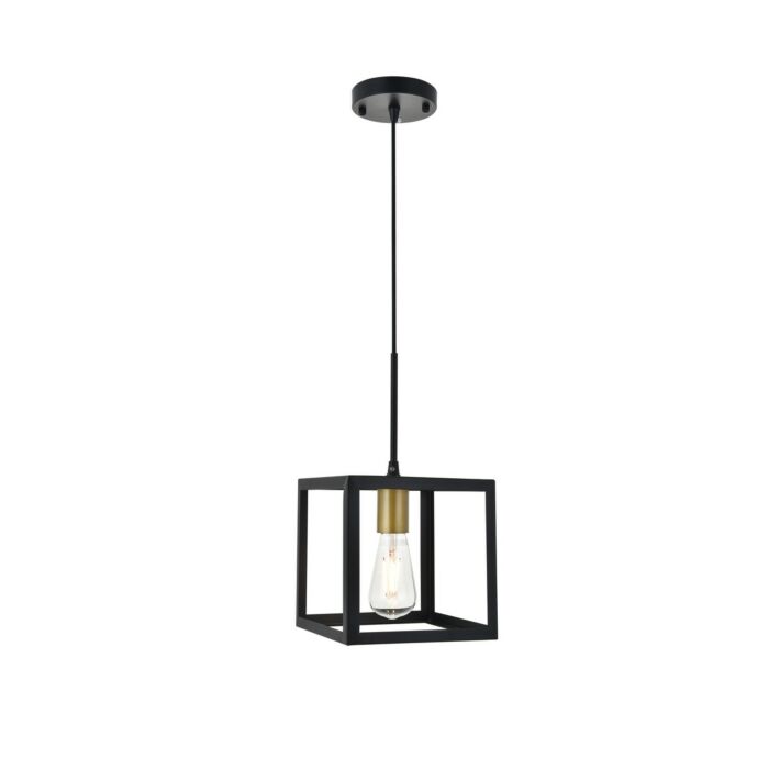 Resolute 1-Light Pendant in brass