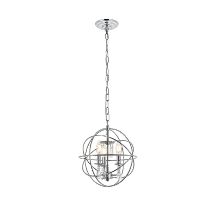 Wallace 3-Light Pendant in Chrome