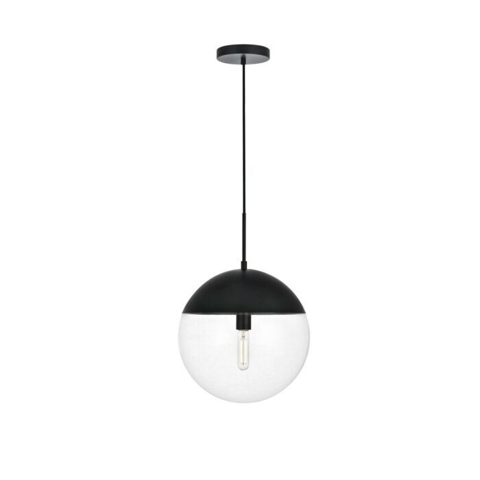 Eclipse 1-Light Pendant in Black
