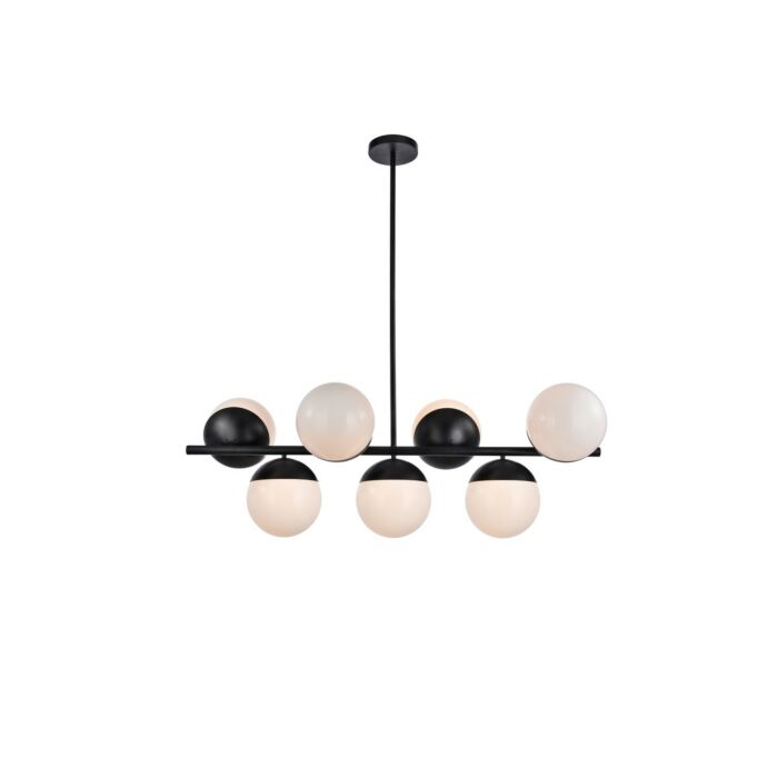 Eclipse 7-Light Pendant in Black