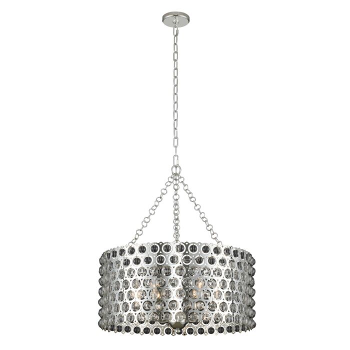 Vita 6-Light Pendant in Pewter