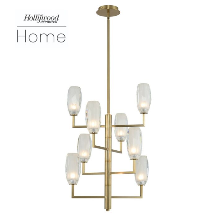 LED Foyer Chandelier by Kalco