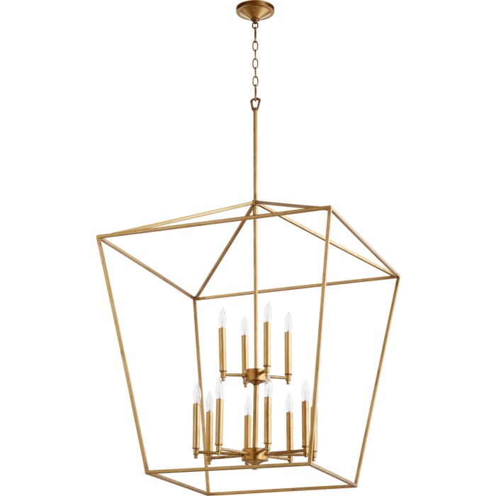 12 Light Entry Pendant by Quorum