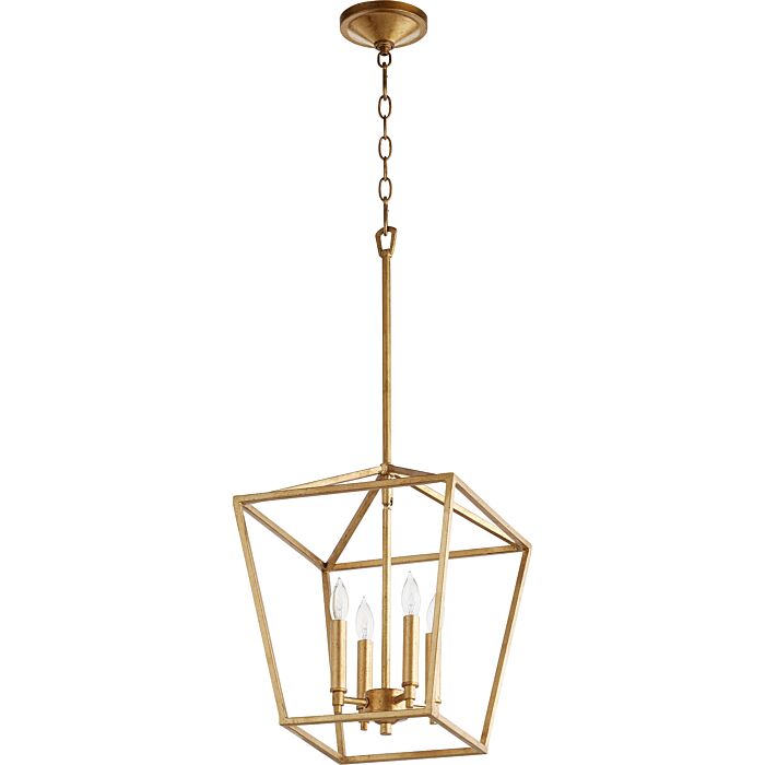 Four Light Entry Pendant by Quorum
