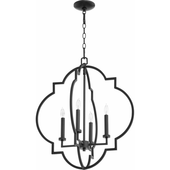 Four Light Entry Pendant by Quorum