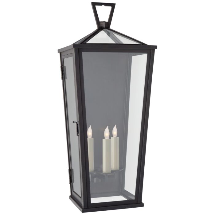 Three Light Wall Lantern