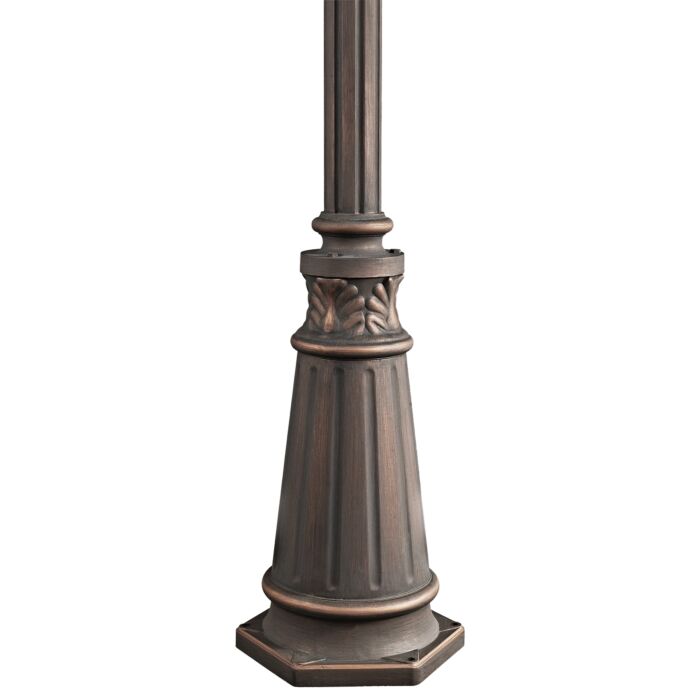 Kichler 72 Inch Outdoor Post w/Base in Londonderry