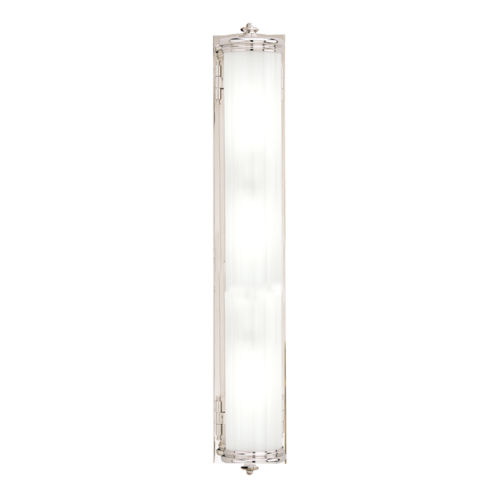 Hudson Valley Bristol 4 Light 5 Inch Bathroom Vanity Light in Polished Nickel