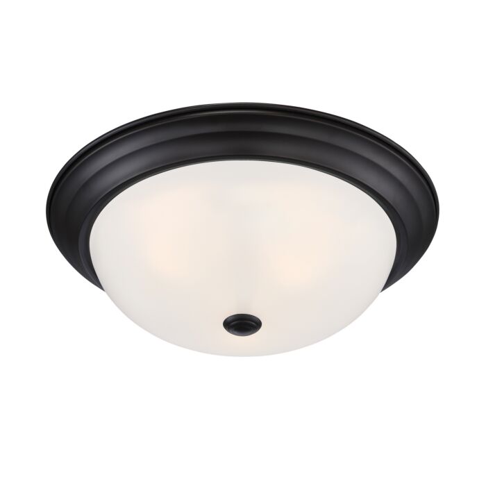 Decorative Flushmount 3-Light Flushmount in Oil Rubbed Bronze