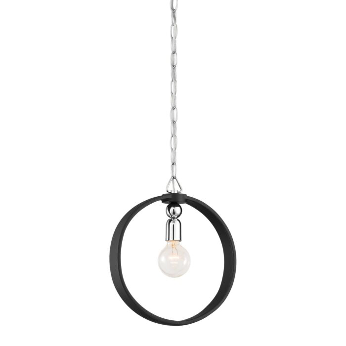 Huxton 1-Light Pendant in Black