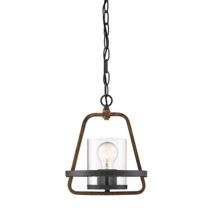 Ryder 1-Light Mini Pendant in Forged Black