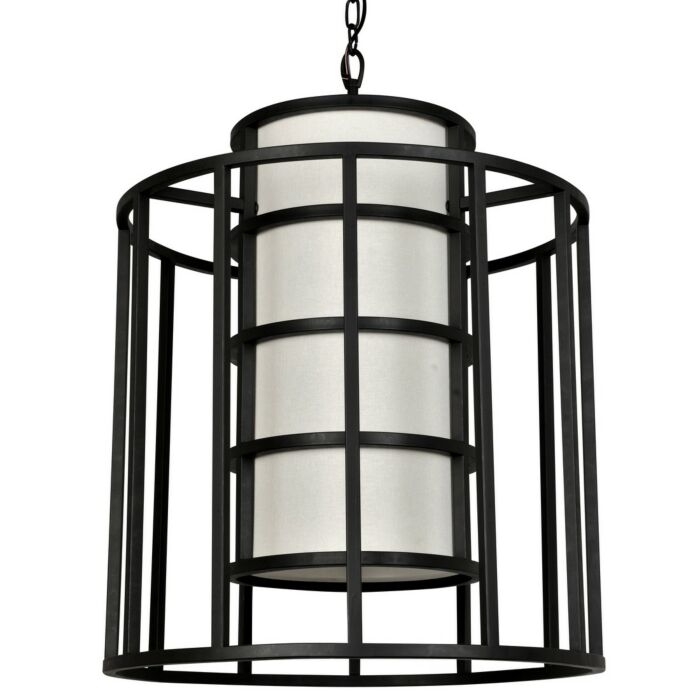 Crystorama Hulton by Brian Patrick Flynn Pendant in Matte Black