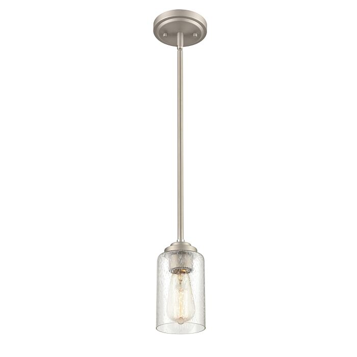 Millennium Mini Pendant in Satin Nickel