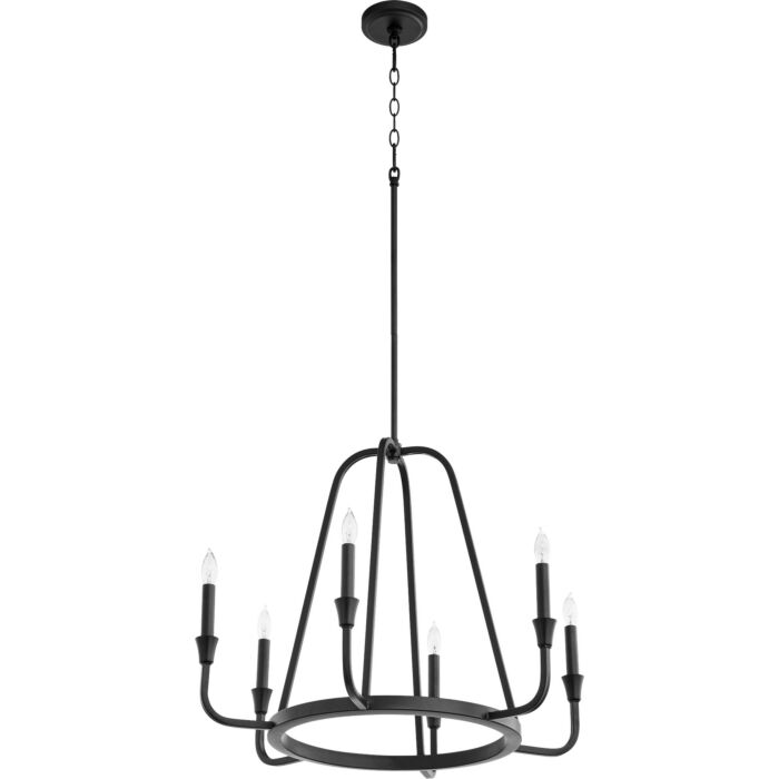 Six Light Chandelier by Quorum