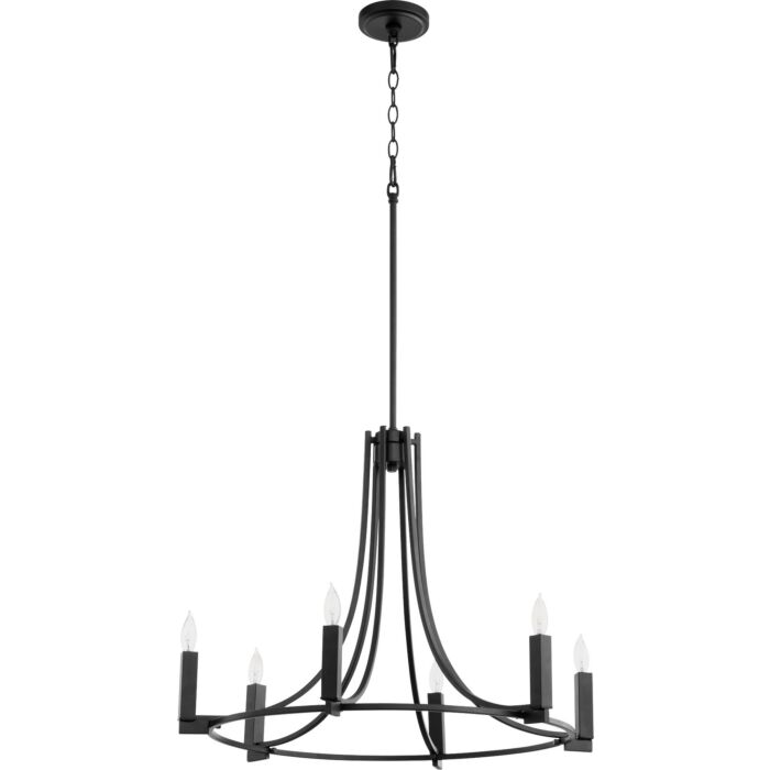 Six Light Chandelier by Quorum