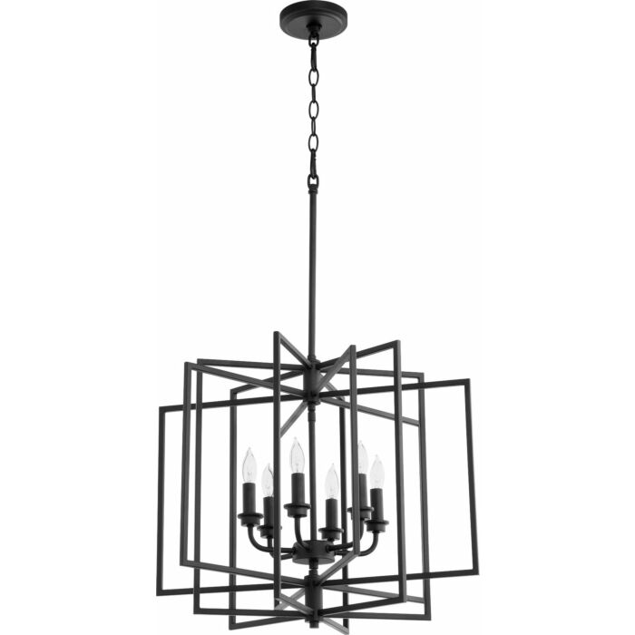 Six Light Pendant by Quorum