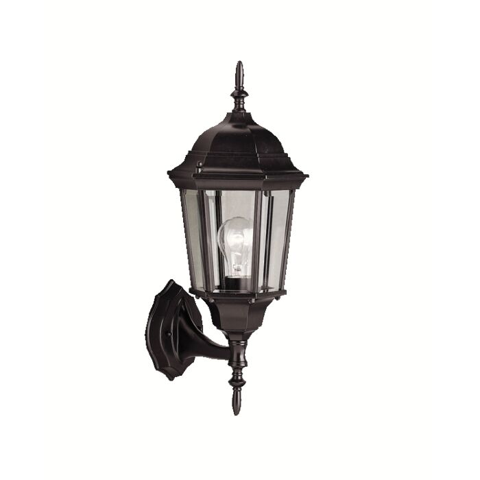 Kichler Madison 22.75 Inch Large Outdoor Wall Lantern in Black Finish