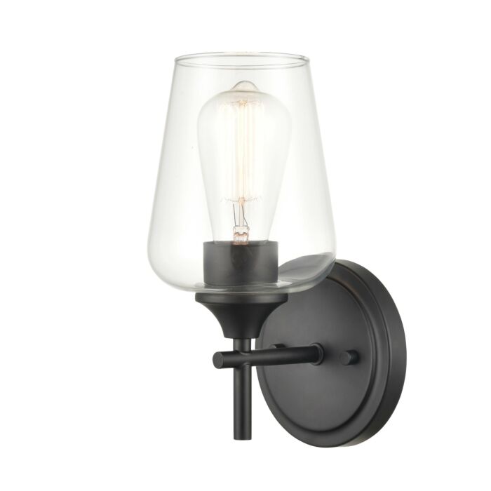 Millennium Ashford Bathroom Vanity Light in Matte Black