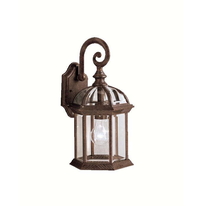 Kichler Barrie 1 Light 15.5 Inch Outdoor Medium Wall in Tannery Bronze