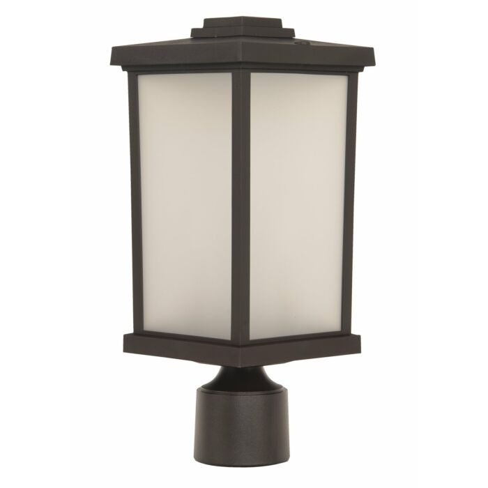 One Light Post Mount by Craftmade