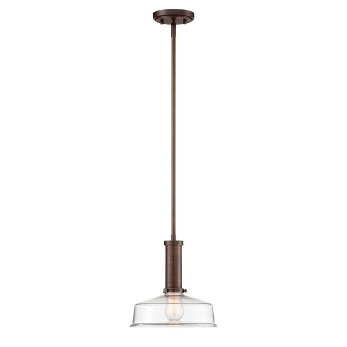 Carson 1-Light Pendant in Satin Copper Bronze