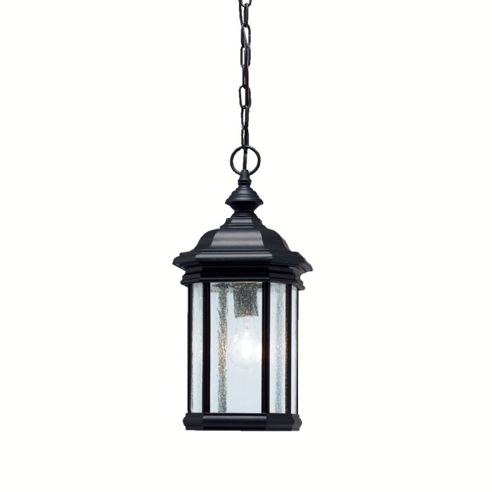 Kichler Kirkwood Outdoor Pendant in Black Finish