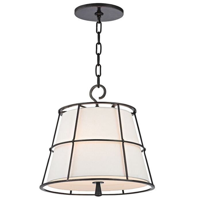 Hudson Valley Savona 2 Light 15 Inch Pendant Light in Old Bronze