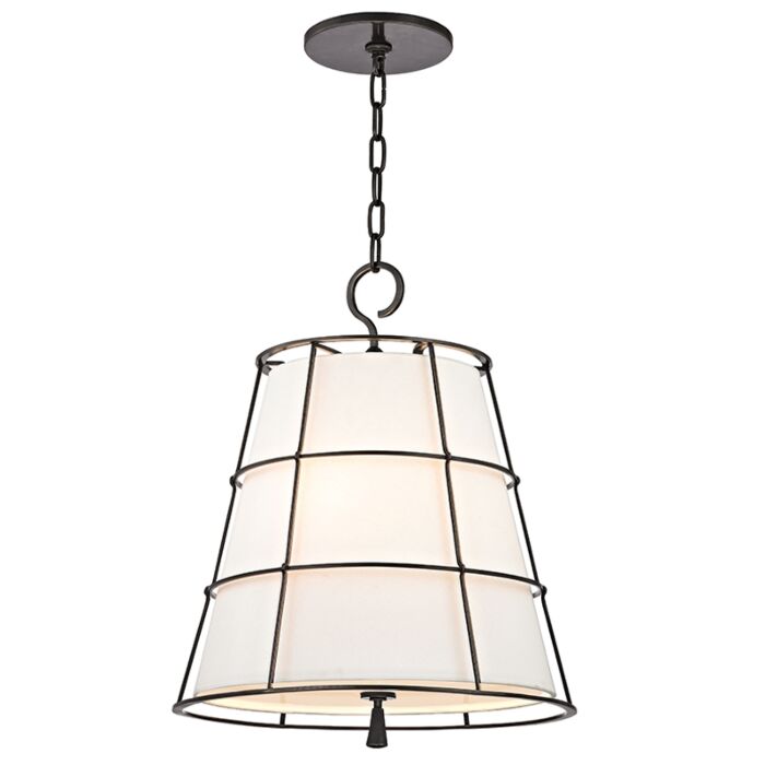 Hudson Valley Savona 3 Light 22 Inch Pendant Light in Old Bronze