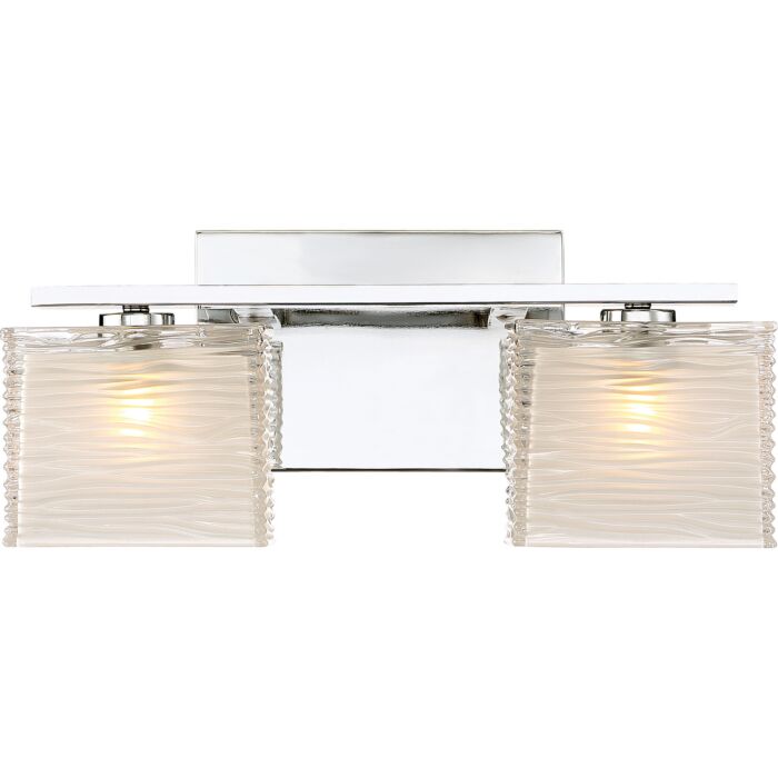 Two Light Bath Fixture by Quoizel