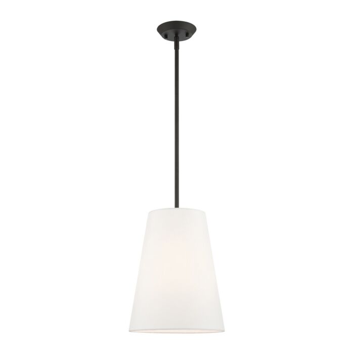 Prato 1-Light Pendant in Black