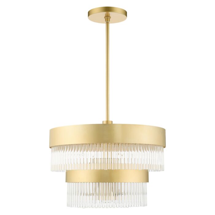 Norwich 4-Light Chandelier in Soft Gold